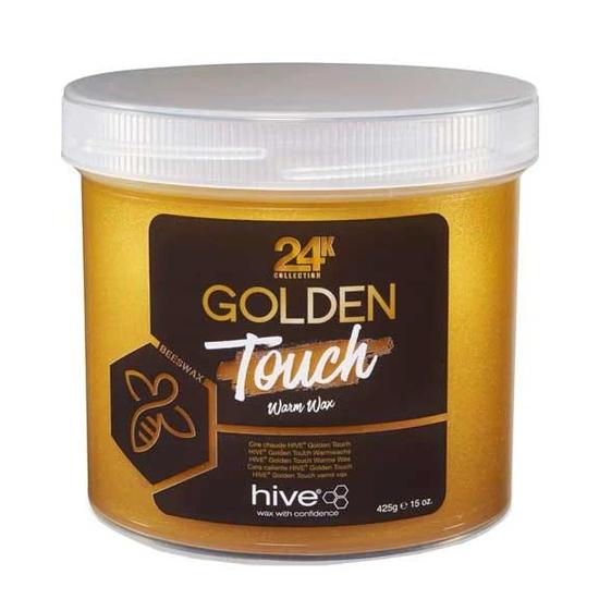 Hive 24k Golden Warm Wax 425 g / Golden touch Warm Wax