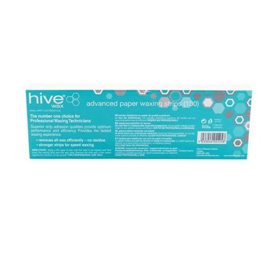 Hive Paper Waxing Strips 100 Strips