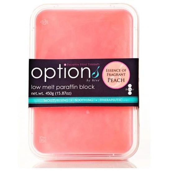 Hive Peach Paraffin Wax Block 500 g