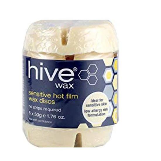 Hive Sensitive Hot Film Wax Discs 5 X 50 g