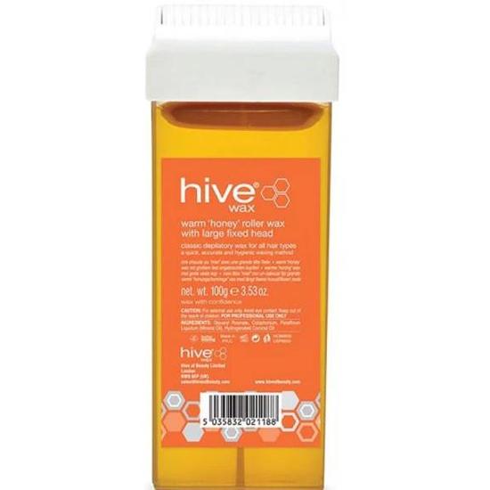 Hive Warm Honey Roller Wax With Large Fixed Head 100 g