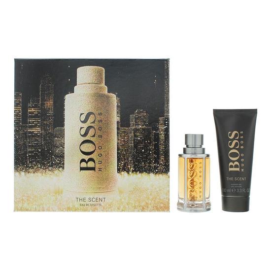 Hugo Boss The Scent Eau De Toilette 50ml + Shower Gel 100ml Gift Set 50ml