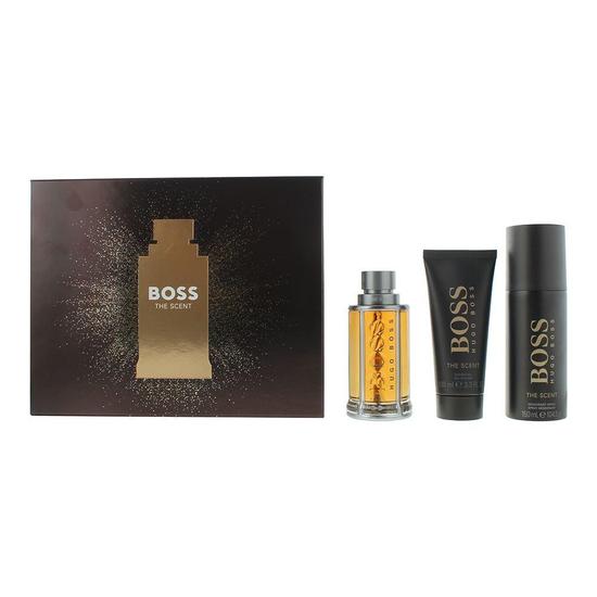 Hugo Boss The Scent Eau De Toilette Shower Gel + Deodorant Spray Gift Set 100ml