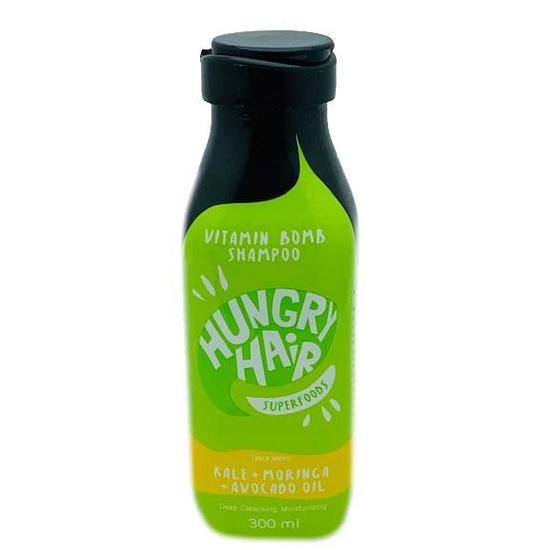 Hungry Hair Superfoods Vitamin Bomb Shampoo With Moringa Avocado Oil 300ml