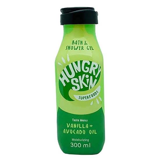 Hungry Skin Superfoods Bath & Shower Gel With Vanilla Avocado Oil 300ml