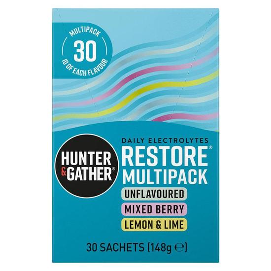 Hunter and Gather Restore Multipack Electrolyte Sachets 30 Sachets