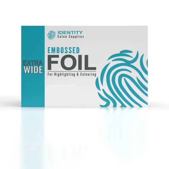 Identity Salon Supplies Embossed Highlighting & Colouring Super Wide Foil 15 cm X 100 m