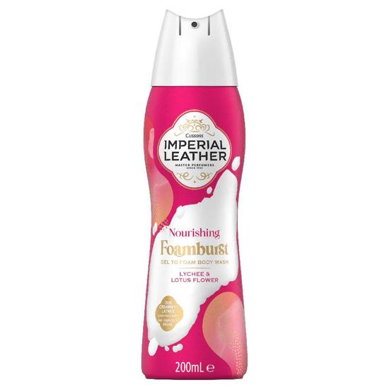 Imperial Leather Lychee & Lotus Flower Nourishing Foam Burst 200ml