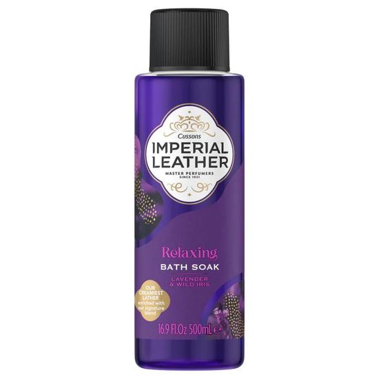 Imperial Leather Relaxing Lavender Wild Iris Relaxing Bath Soak 500ml