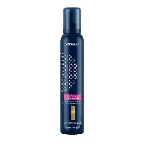 Indola Colour Mousse Medium Blonde 200ml