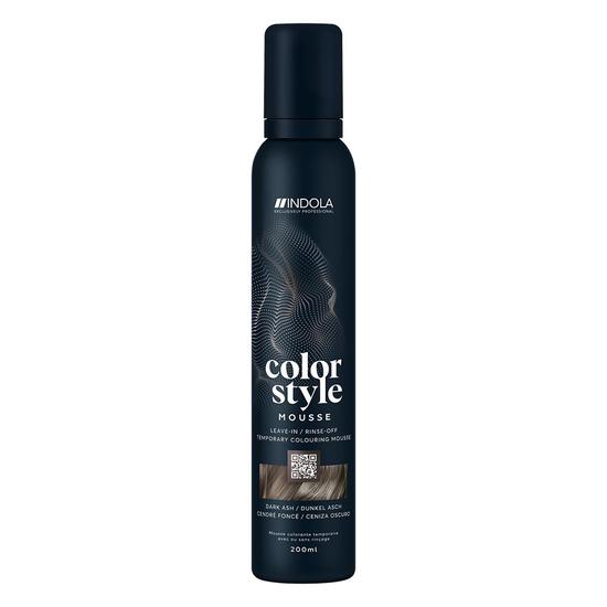 Indola Coloured Mousse Dark Ash 200ml