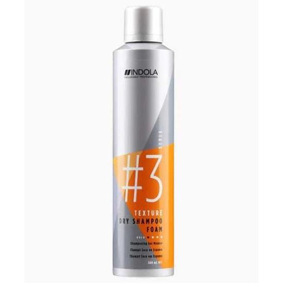 Indola Exlusively Professional Texture 3 Dry Shampoo Foam 300ml