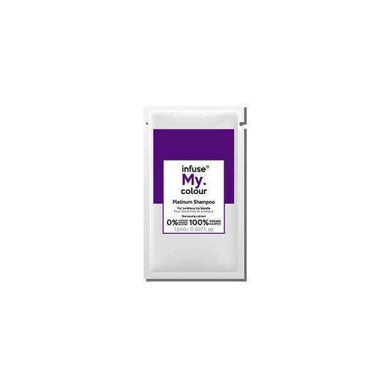 Infuse My Colour Sachet Platinum Shampoo 15ml