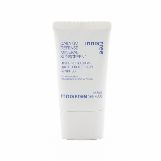 Innisfree Daily UV Defence Mineral Sunscreen SPF 50 50ml (Imperfect Box)