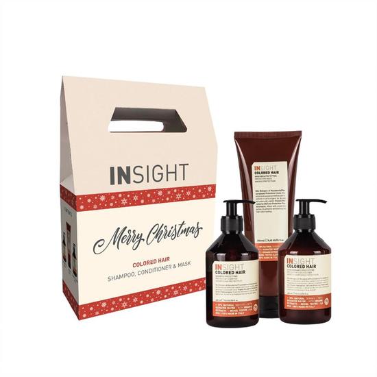 Insight 2024 Insight Xmas Trio Box For Coloured Hair Contains Shampoo, Conditioner & Mask