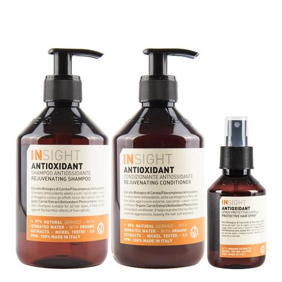 Insight Anti Oxidant Holiday Trio Includes Shampoo, Conditioner & Protective Spray