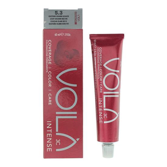 Intercosmo Voila 3c Hair Colour 5.3 Light Golden Brown 60ml