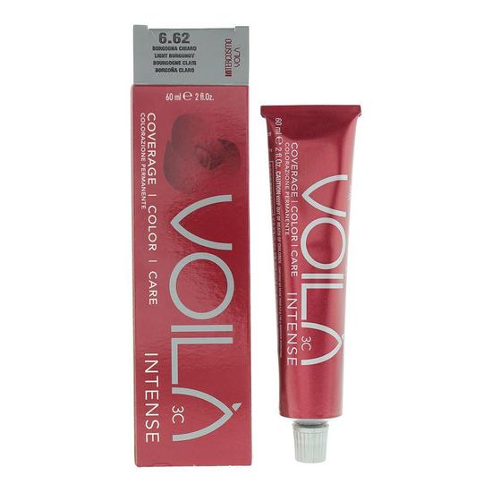 Intercosmo Voila 3c Hair Colour 6.62 Light Burgundy 60ml
