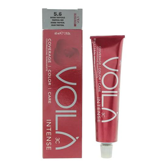 Intercosmo Voila 3c Intense 5.6 Tropical Red Hair Colour 60ml