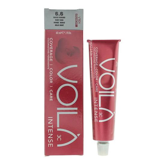 Intercosmo Voila 3c Intense 6.6 Ruby Red Hair Colour 60ml