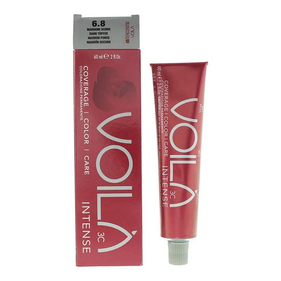 Intercosmo Voila 3c Intense 6.8 Dark Toffee Hair Colour 60ml