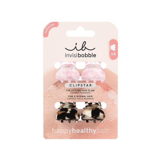 Invisibobble Clipstar Petit Four Mini Claw Clips Pastel Mix