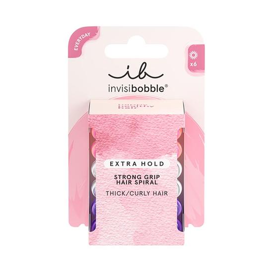 Invisibobble Extra Hold TwirlBoss For Thick & Curly Hair Pack Of 6