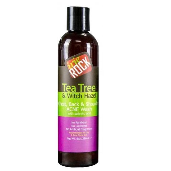 Irie Rock Tea Tree & Witch Hazel Chest Back & Shoulder Acne Wash 236ml