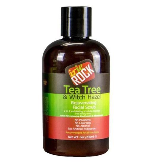 Irie Rock Tea Tree & Witch Hazel Rejuventating Facial Scrub 236ml