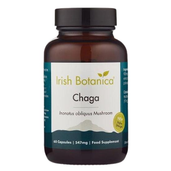 Irish Botanica Chaga Mushroom Capsules 60 Capsules