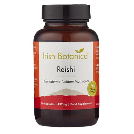 Irish Botanica Reishi Mushrooms Capsules 60 Capsules