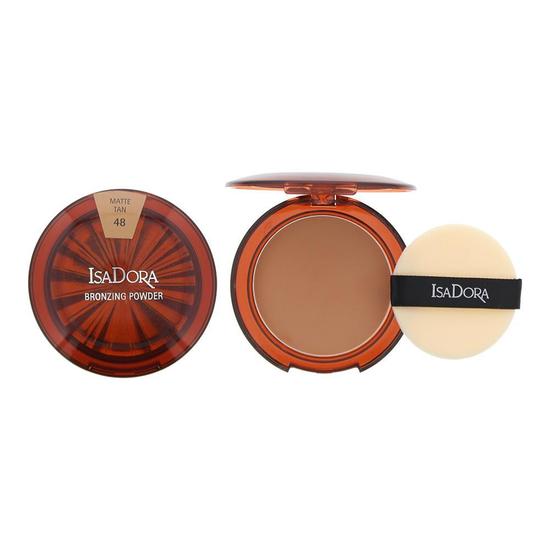 IsaDora 48 Matte Tan Bronzing Powder 10g