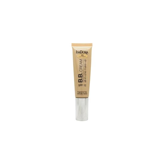 IsaDora All-In-One Make-Up B.B Cream Foundation SPF 12 10 Light Beige