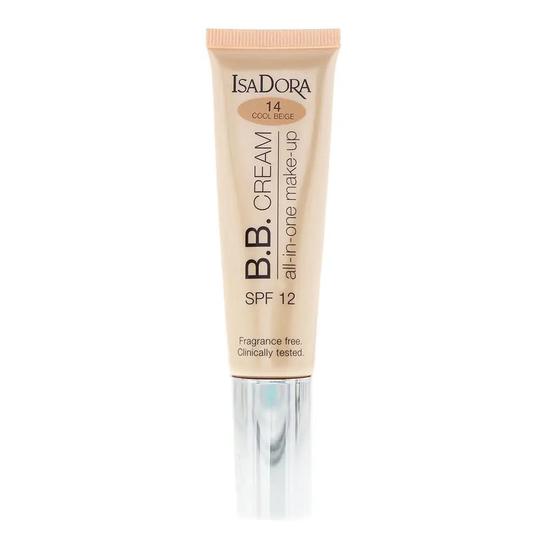 IsaDora BB Cream 14 Cool Beige SPF 12 All-In-One Make-Up 35ml