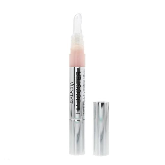 IsaDora Lip Booster 01 Crystal Clear Plumping Hydrating Gloss 1.9ml