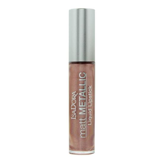 IsaDora Matte Metallic 81 Rose Gold Liquid Lipstick 7ml