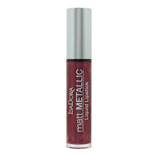 IsaDora Matte Metallic 83 Burgundy Bite Lipstick 7ml