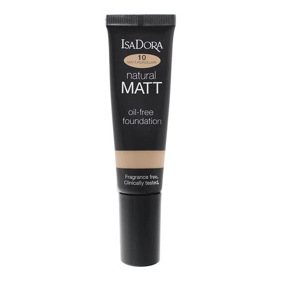 IsaDora Natural Matte Oil-Free 10 Porcelain Foundation 35ml