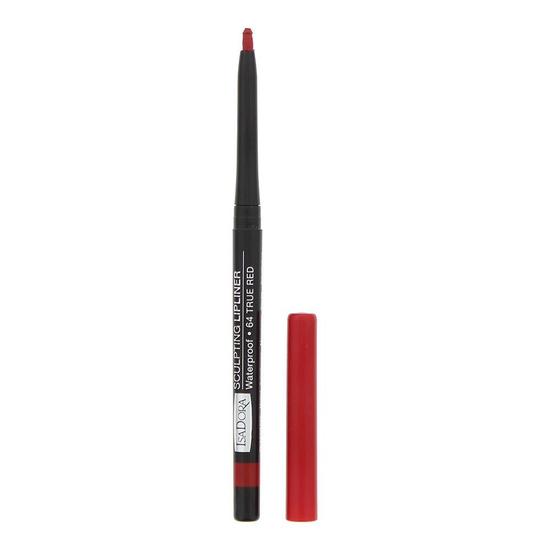 IsaDora Sculpting Waterproof 64 True Red Lip Liner 0.3g