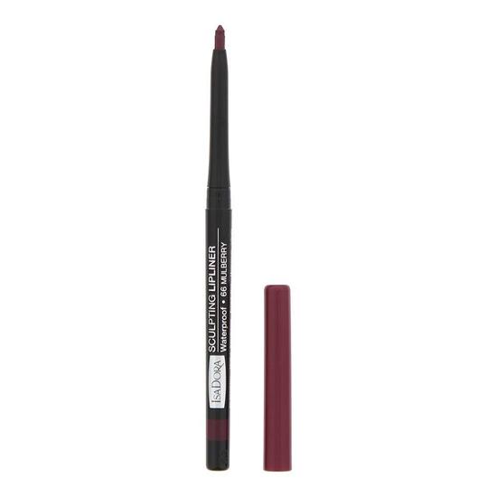 IsaDora Sculpting Waterproof 66 Mulberry Lip Liner 0.3g