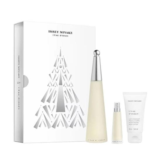 Issey Miyake L'Eau D'Issey Pour Femme Eau De Toilette Gift Set 100ml With Body Lotion + 10ml Eau De Toilette