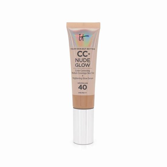 IT Cosmetics CC+ Nude Glow Skin Tint SPF 40 Medium Tan 32ml (Imperfect Box)