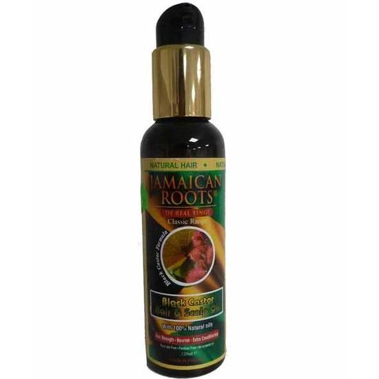 Jamaican Roots Black Castor Hair & Scalp Oil 120ml