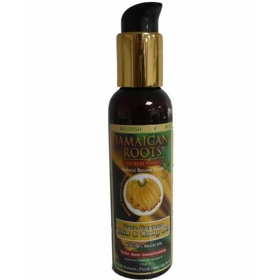 Jamaican Roots Pure Banana Skin & Body Oil 120ml