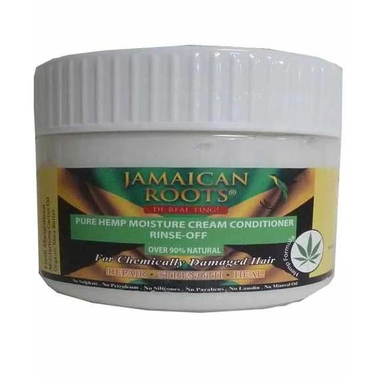 Jamaican Roots Pure Hemp Moisture Cream Conditioner Rinse Off 500ml