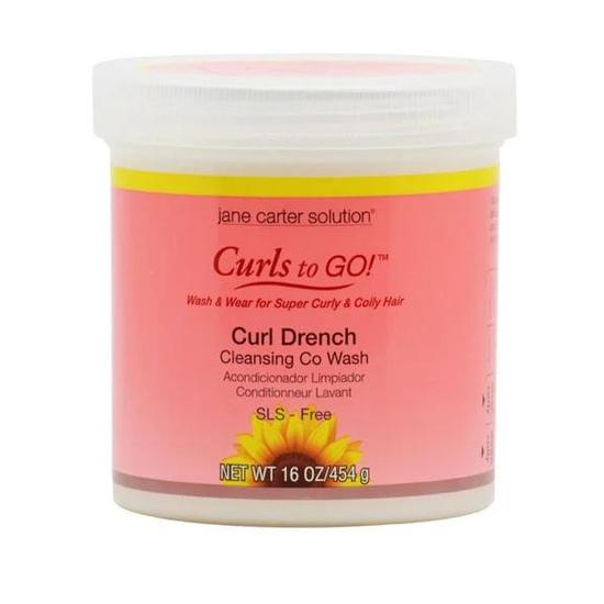 Jane Carter Solution Curls To Go Curl Drench Cleansing Co Wash 454g