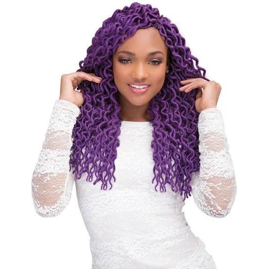 Janet Collection 2 X Mambo Synthetic Coily Dense Locs 18 / 33