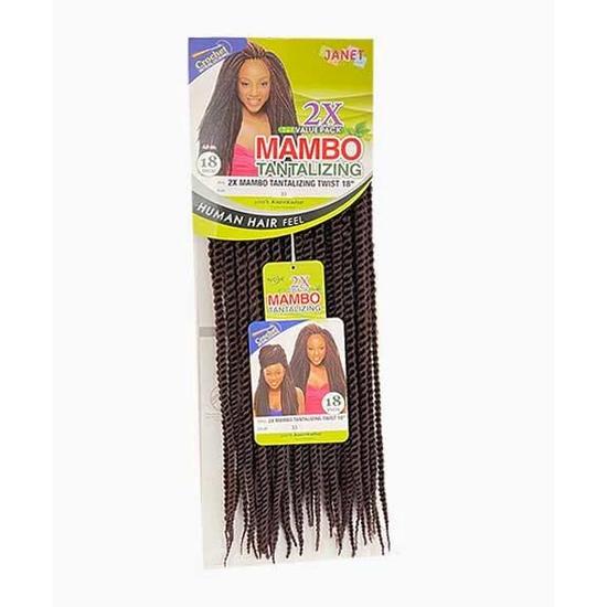 Janet Collection 2 X Mambo Synthetic Tantalising Twist Braid 14 / M1B/33