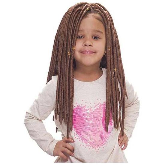 Janet Collection Bebe Mano Synthetic Faux Locs 10 / 1B