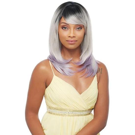 Janet Collection Brazilian Scent Human Hair Ruth Lace Wig 1